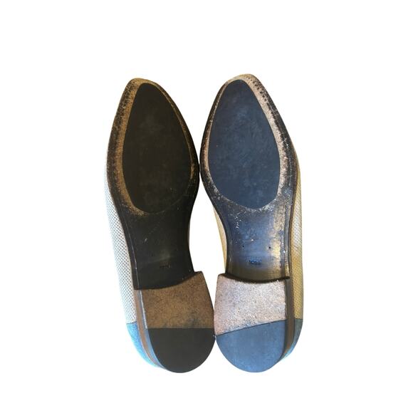 MEZLAN suede and canvas loafers size 10 M - Picture 7 of 9